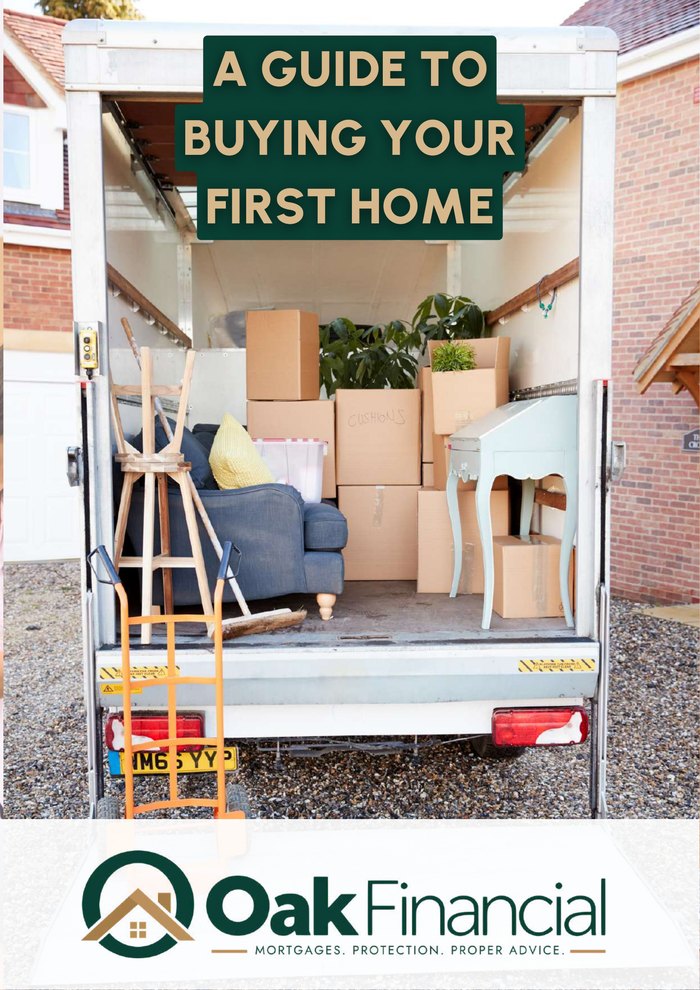 Cover of the first time buyer guide from Oak Financial